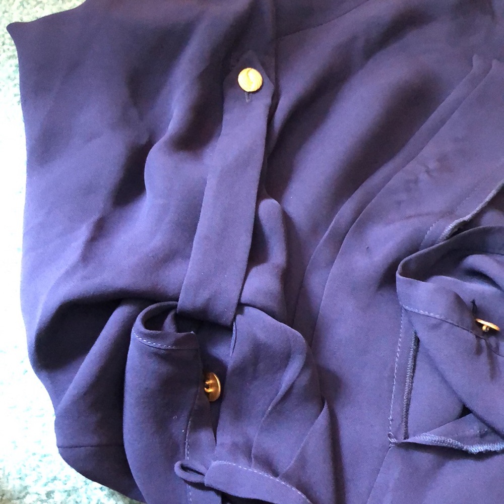 Silk Chiffon Blouse - image 3